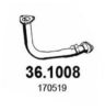 PEUGE 1705K6 Exhaust Pipe